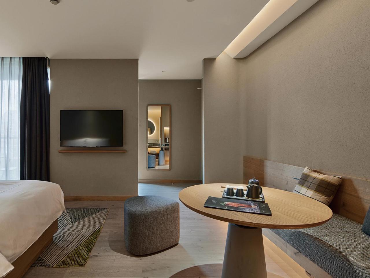 Ebo Hotel Hangzhou Wulin - 5 Mins Drive To The West Lake Eksteriør billede
