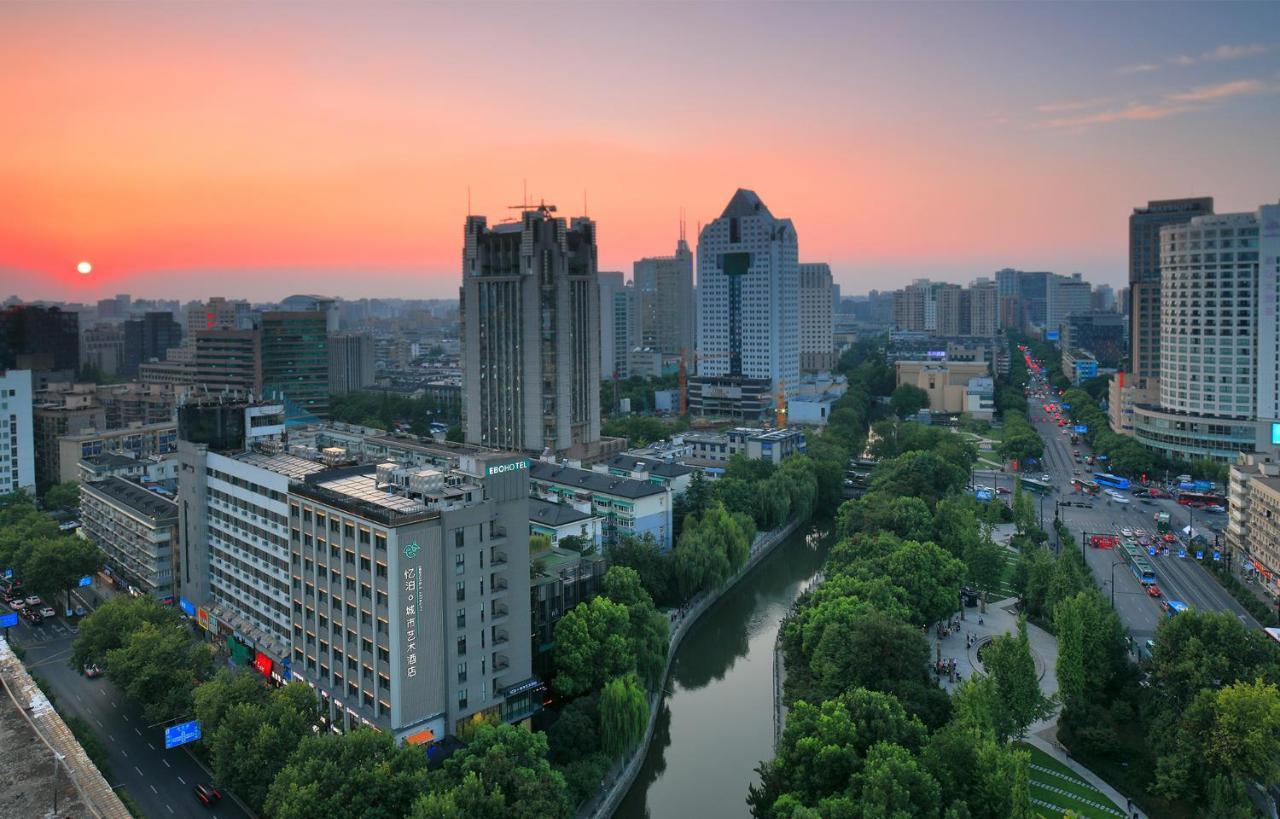Ebo Hotel Hangzhou Wulin - 5 Mins Drive To The West Lake Eksteriør billede