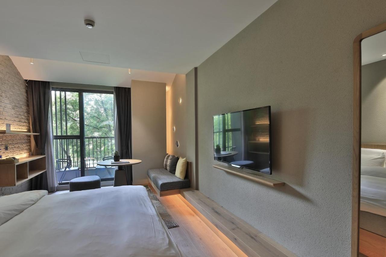 Ebo Hotel Hangzhou Wulin - 5 Mins Drive To The West Lake Eksteriør billede