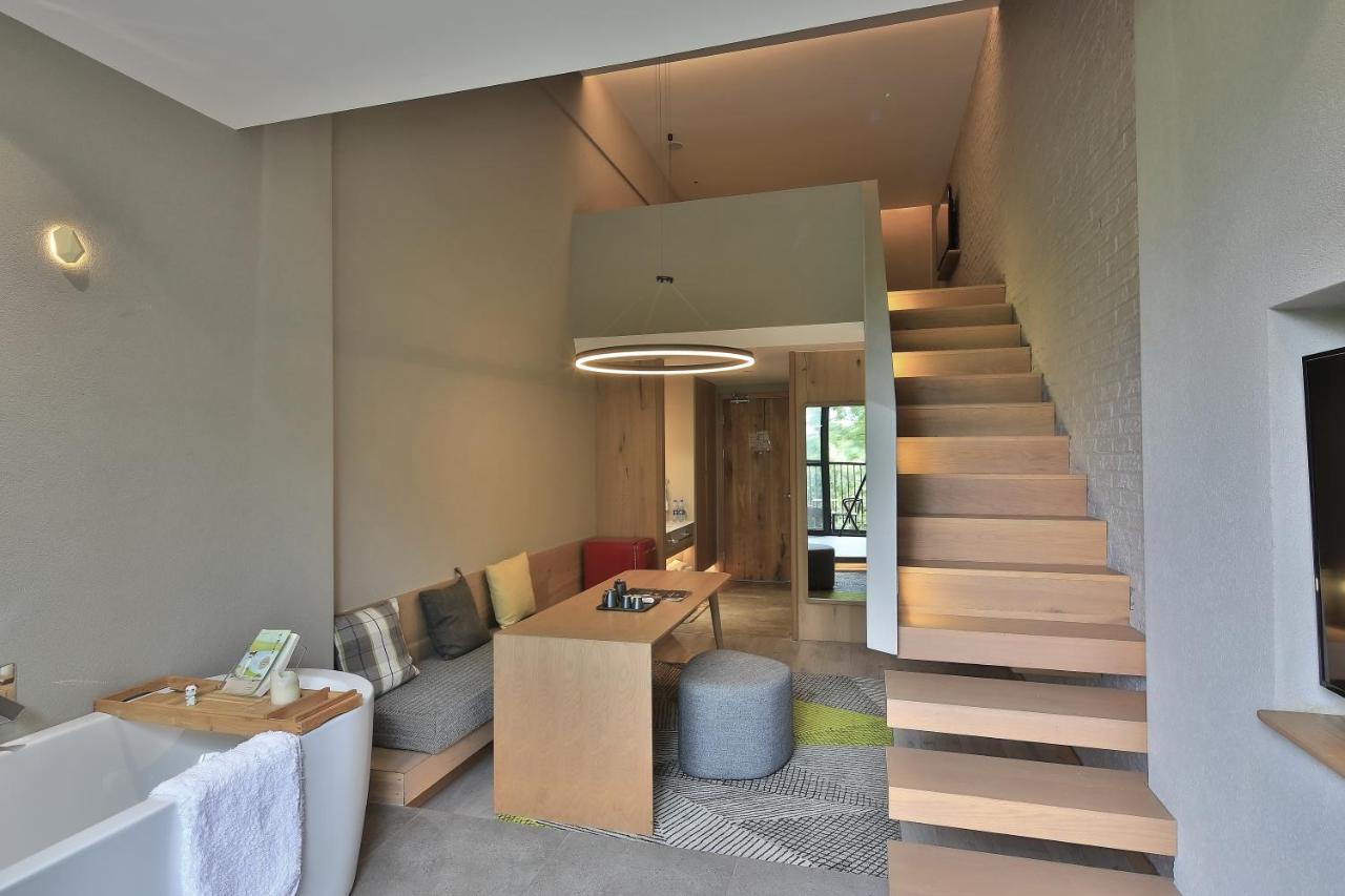 Ebo Hotel Hangzhou Wulin - 5 Mins Drive To The West Lake Eksteriør billede